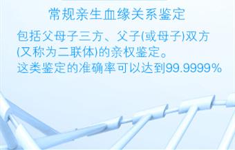 dna亲子鉴定多少钱