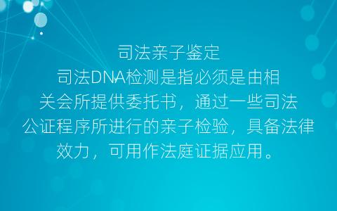 dna亲子鉴定的费用
